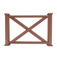 Ограждение из ДПК М1 терракот Ограждение из ДПК М1 терракот