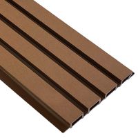 Реечная Фасадная панель Wood-X 219х26 (Шлифованная) Коричневый