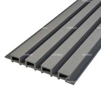 Доска Фасадная из ДПК Nika Рейка Графит Доска Фасадная из ДПК Nika Рейка Графит