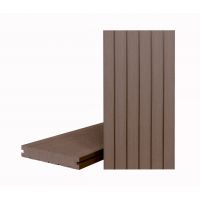 Террасная доска КЛАССИК полнотелая с пазом Тик Киото Террасная доска КЛАССИК полнотелая с пазом Тик Киото