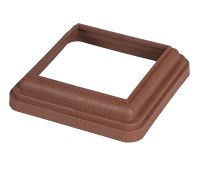 Крышка нижняя 140х140 Extrusion Махагон