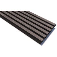 Реечные панели Lines Ultra Smoke gray