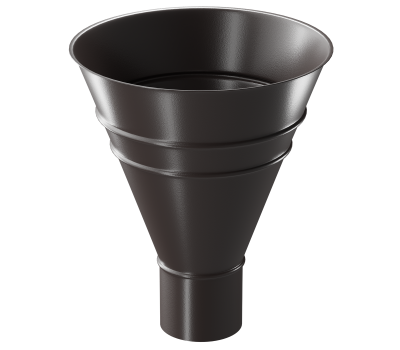 Воронка водосборная круглая ШОКОЛАД (RAL 8019) от производителя  Docke по цене 3 319 р